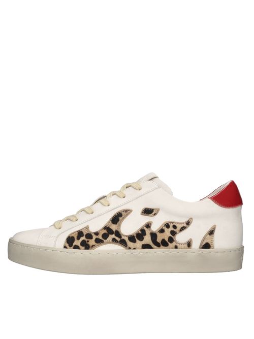  GAMIN | 100136GM V25BIANCO-LEOPARDATO-ROSSO